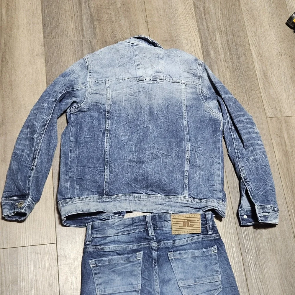 Jordan Craig‎ Legacy Edition Boys Denim Set Jacket Jeans 10 Streetwear 2 Piece
